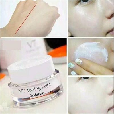 Cách sử dụng kem dưỡng da V7