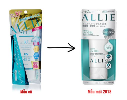 Thay đổi mẫu mã của Allie xanh