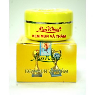 kem trị mụn Miss White