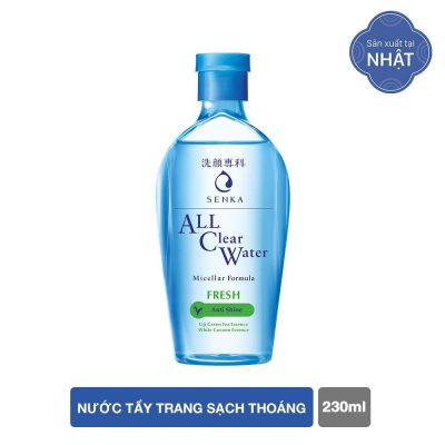 nước tẩy trang senka all clear water