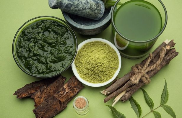 Tác dụng của bột lá neem