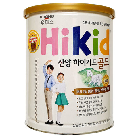 Sữa Hikid Hàn Quốc phát triển trí não và chiều cao vượt trội