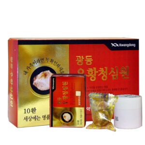 An cung ngưu hoàng hoàn Hàn Quốc hộp đỏ 10 viên