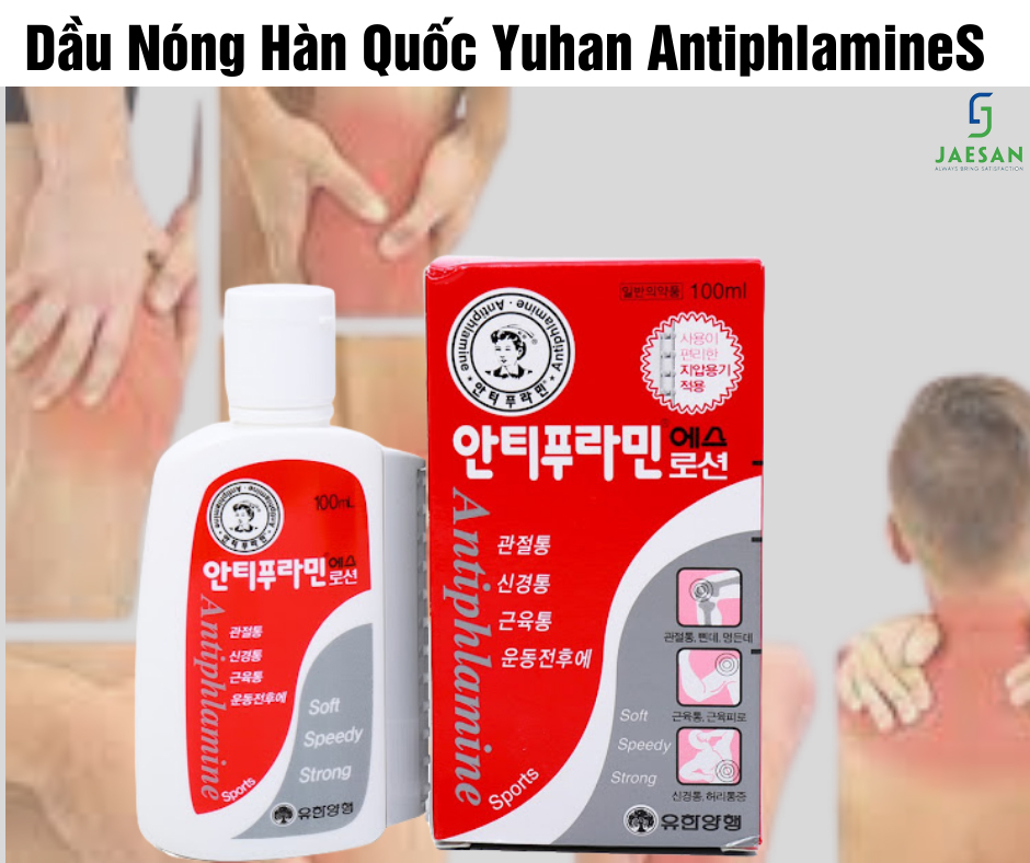 Dầu Nóng Hàn Quốc Yuhan AntiphlamineS