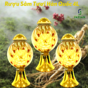 Rượu Sâm Tươi Hàn Quốc 4L
