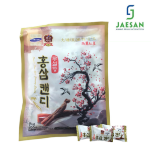 Kẹo Sâm Không Đường Cành Đào Hàn Quốc