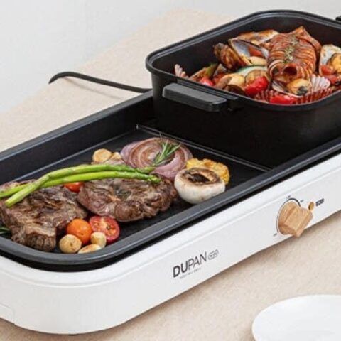Lẩu nướng Dupan Domus DP-2200 2200W 2 in 1
