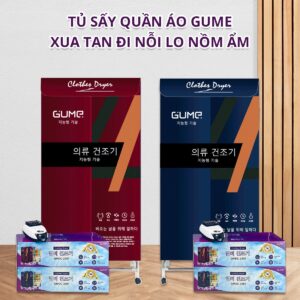 Tủ sấy GUME cao cấp Hàn Quốc