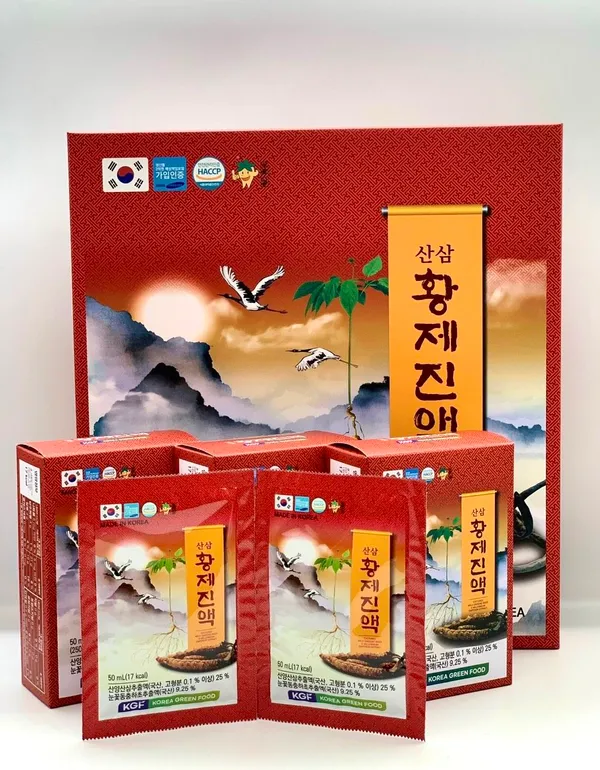 NƯỚC THIÊN SÂM NÚI ĐÔNG TRÙNG HOÀNG ĐẾ 50ML x 30 GÓI