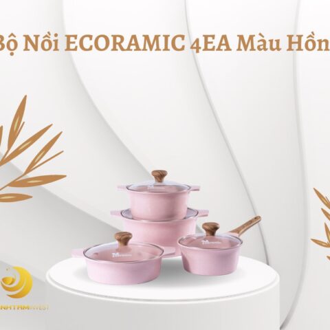 Bộ 4 ĐÁY TỪ CAO CẤP ECORAMIC PLATINUM