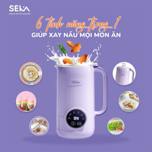 Alternative view of Máy làm sữa hạt mini, Máy xay sữa hạt đa năng SEKA SK320 600ml công suất 600W 5 chức năng