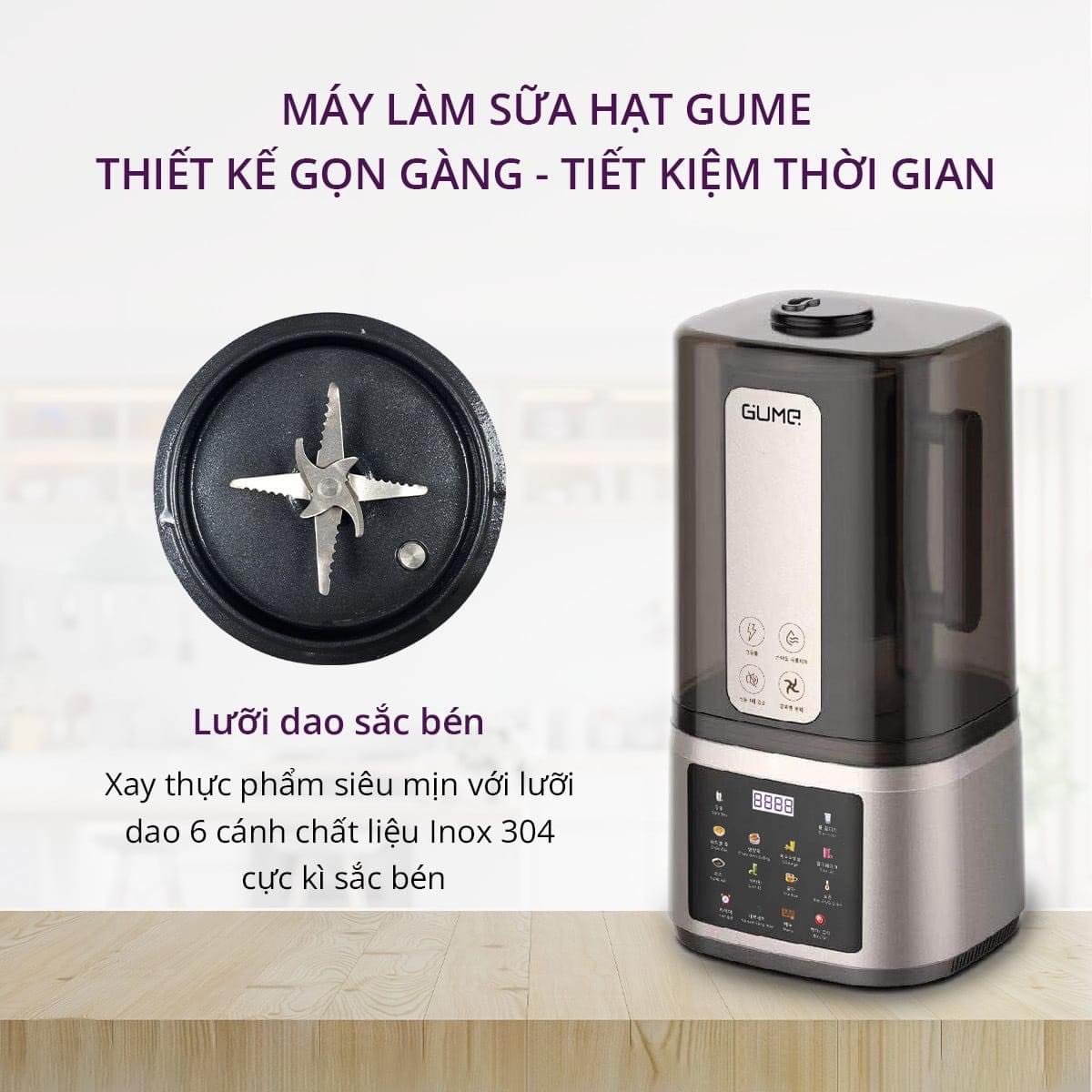 🇰🇷 🇰🇷 MÁY LÀM SỮA HẠT GUME _ HÀN QUỐC 🇰🇷 🇰🇷 - Ảnh 3