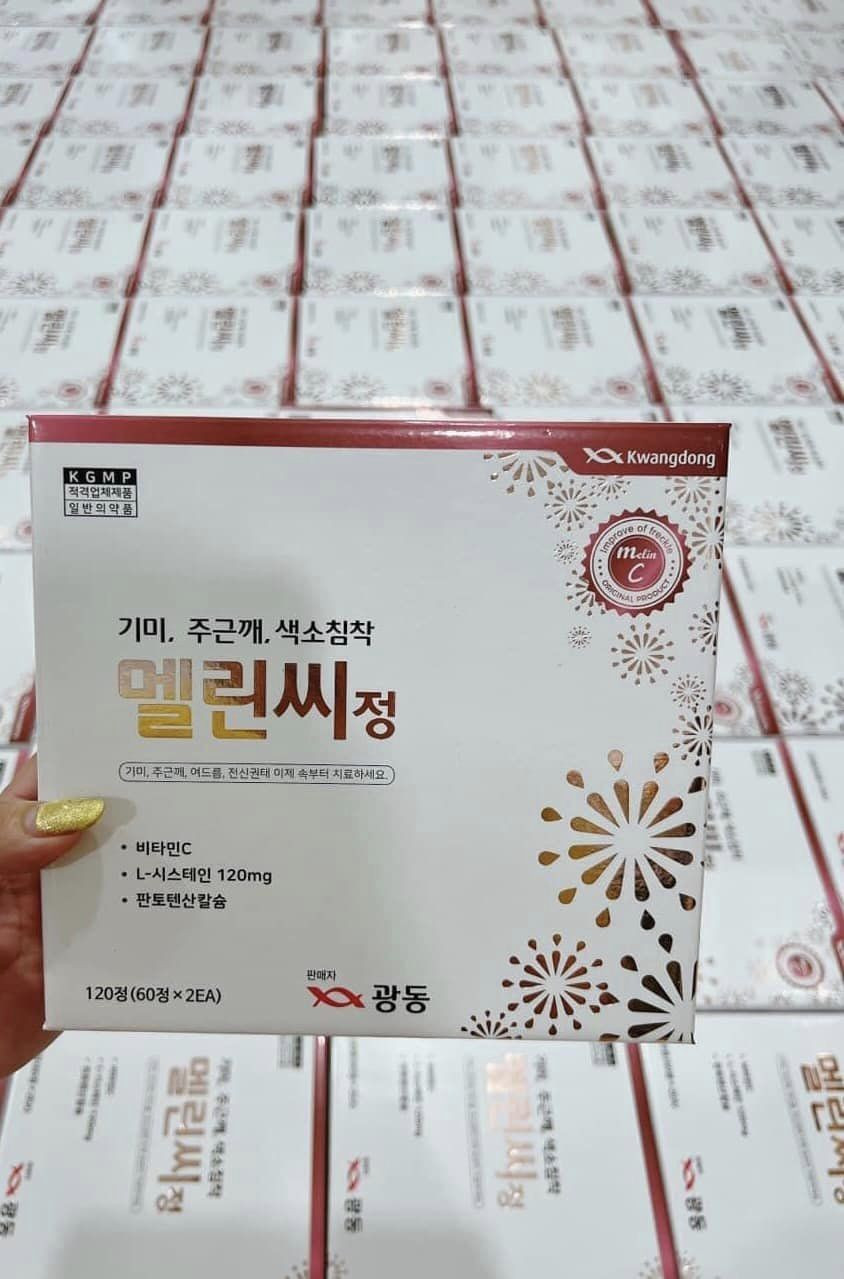 VIÊN UỐNG TRỊ NÁM Melin C Mẫu Mới Nhất - Ảnh 3