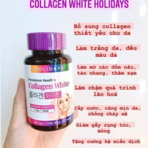 Alternative view of VIÊN UỐNG TRẮNG DA, CHỐNG LÃO HÓA COLLAGEN HOLIDAYS