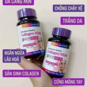 VIÊN UỐNG TRẮNG DA, CHỐNG LÃO HÓA COLLAGEN HOLIDAYS