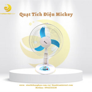QUẠT TÍCH ĐIỆN MICKEY- TD9103