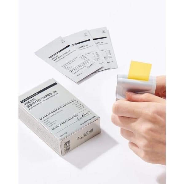 VIÊN NGẬM TRẮNG DA LYUH ESTHER GLUTHATIONE DIRECT 3X - Ảnh 4