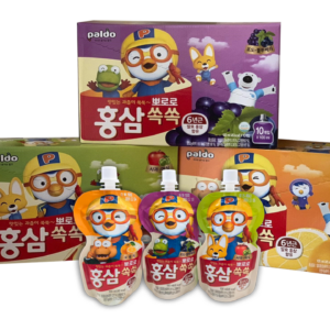 NƯỚC HỒNG SÂM PORORO(VIỆT QUẤT - CAM - TÁO)