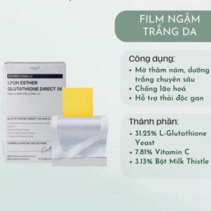 FILM NGẬM TRẮNG , MỜ THÂM NÁM DR.ESTHER