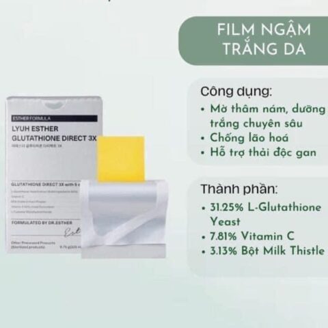 FILM NGẬM TRẮNG , MỜ THÂM NÁM DR.ESTHER