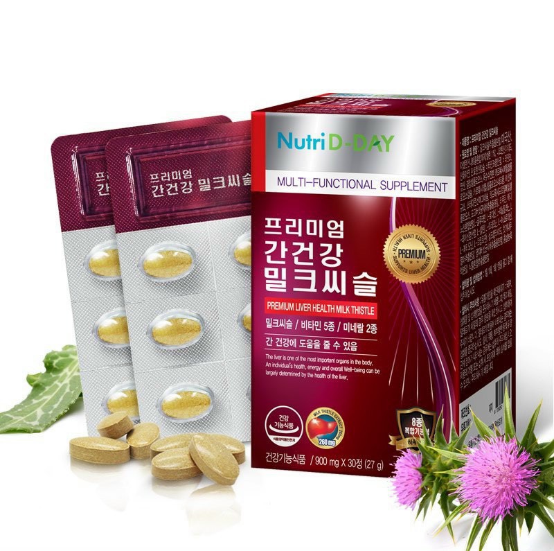 THỰC PHẨM BẢO VỆ SỨC KHỎE PREMIUM LIVER HEALTH MIIK THISTLE NUTRI D - DAY