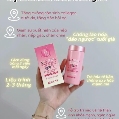 Viên uống Girl NMN & hyaluronic acid collagen