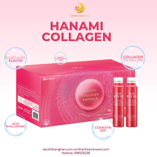 Nước Uống Collagen Hanami LG Cao Cấp Hàn Quốc