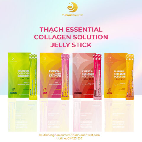 Thạch COLLAGEN SOLUTION JELLY STICK Everydaze