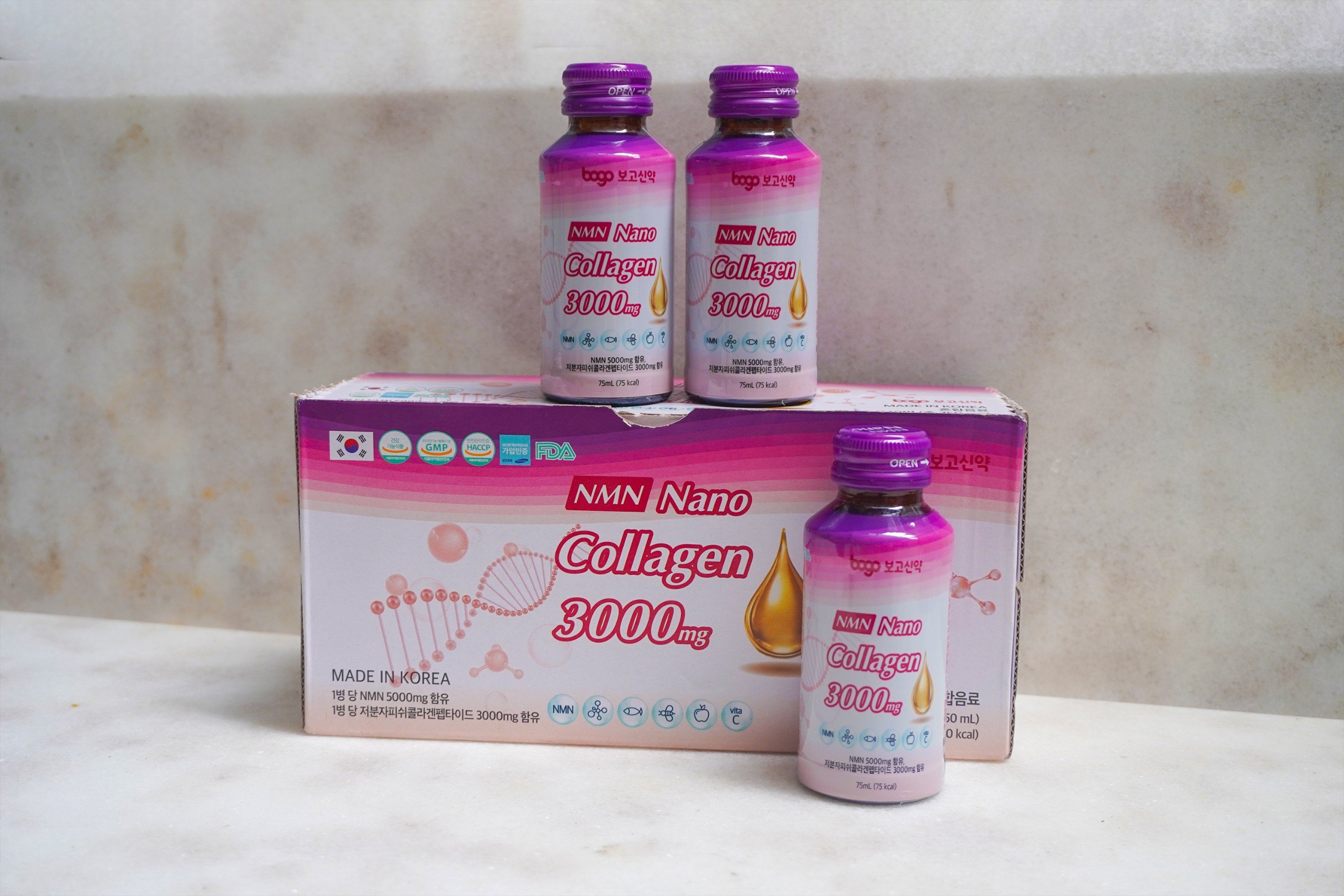 Nước uống MNN nano collagen 3000mg