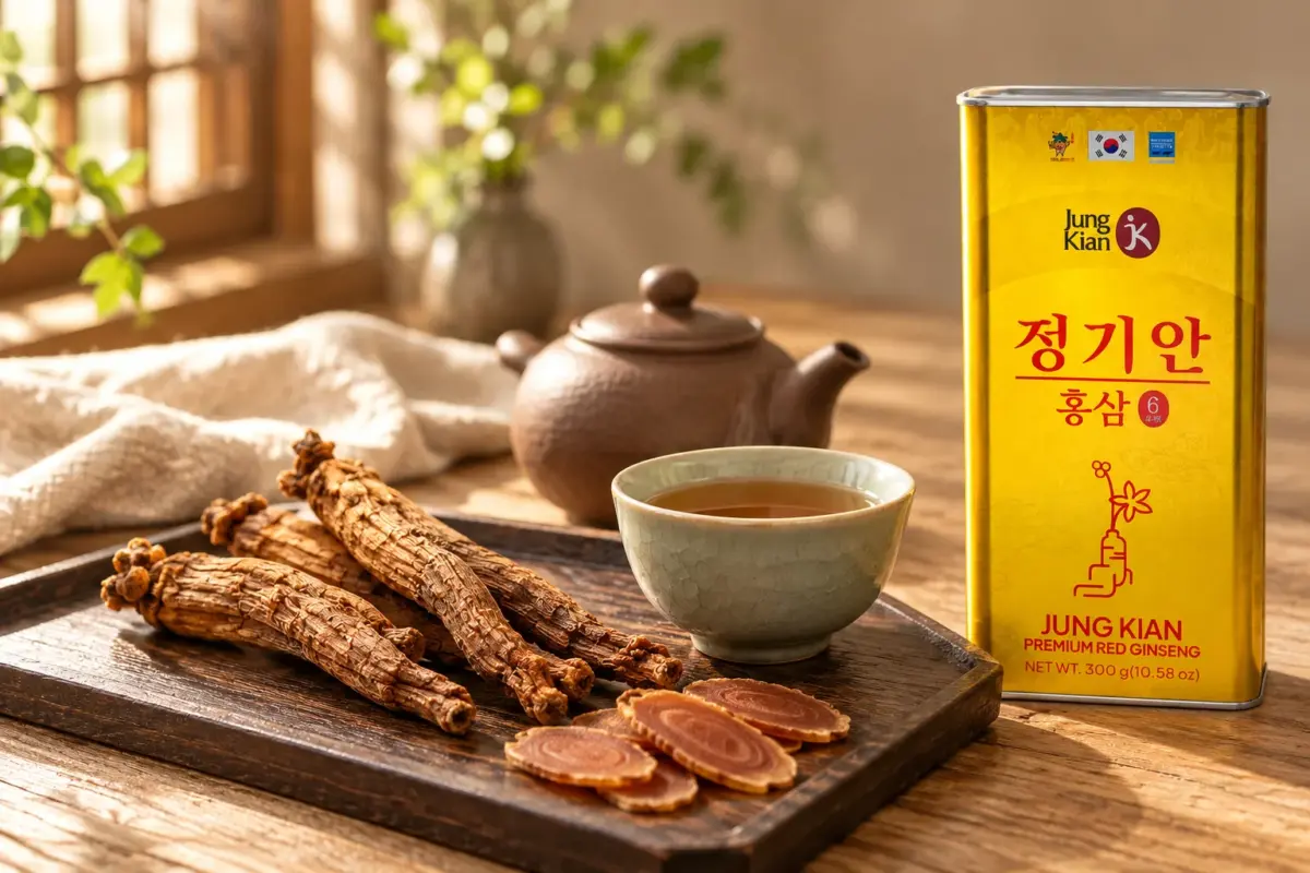 hồng sâm củ khô jung kian