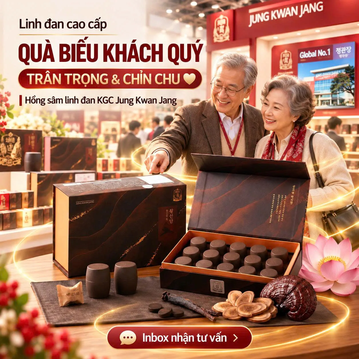 hồng sâm linh đan kgc chính hãng Hàn Quốc
