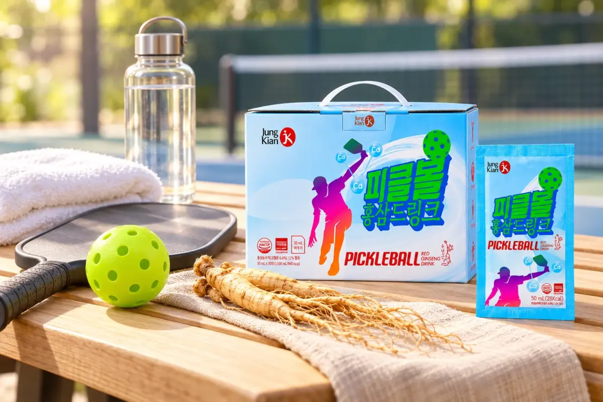 nước hồng sâm pickleball