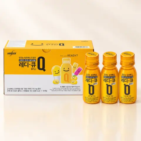 Nước uống Ready Q Handok (레디큐 드링크 플러스) – Hộp 10 chai × 100ml