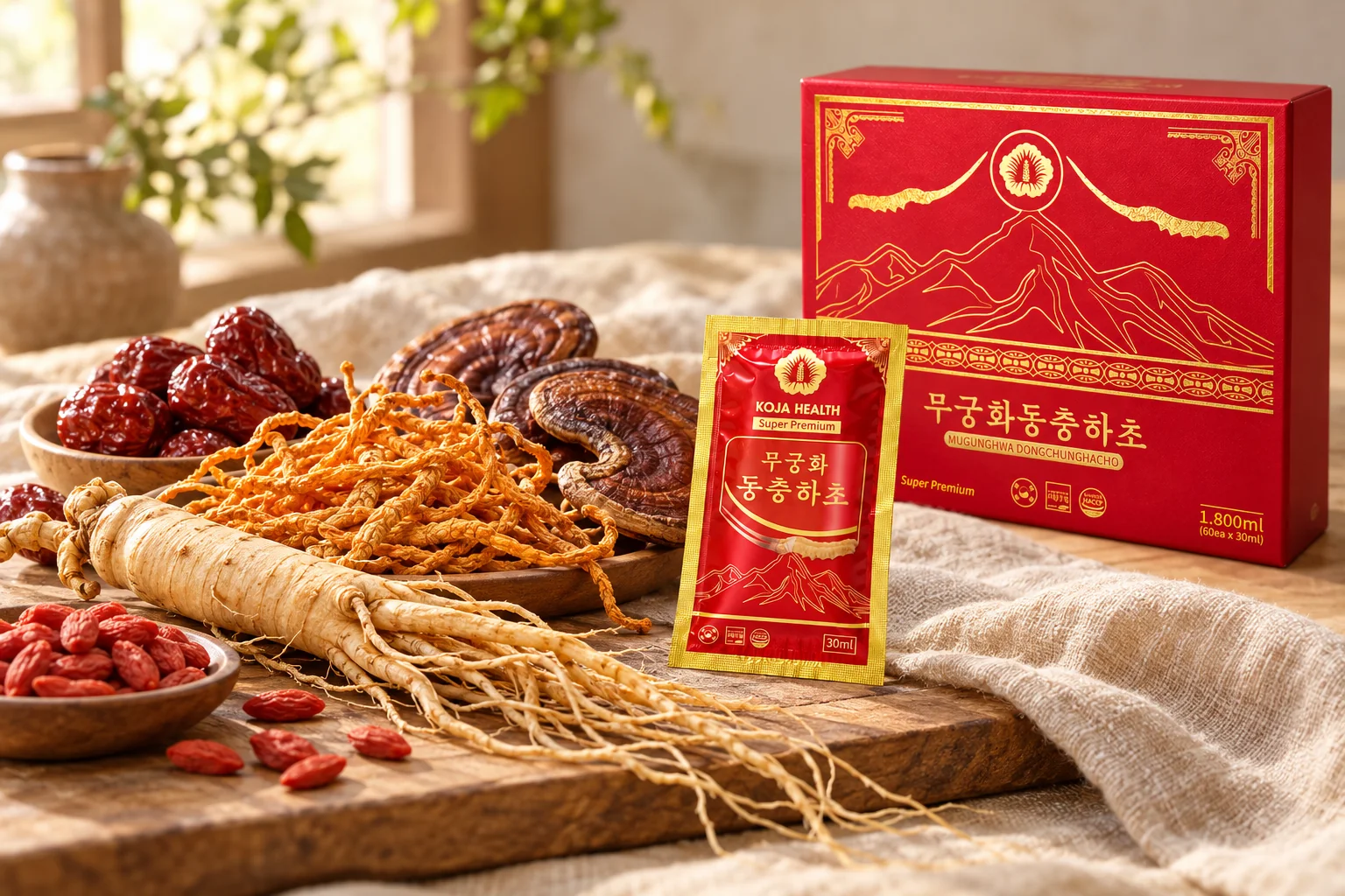 tinh chất đông trùng hạ thảo mugunghwa