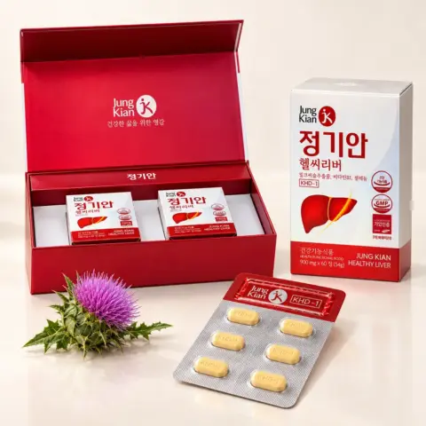 Viên uống bổ gan Jung Kian Healthy Liver – Hộp 120 viên (2 × 60 viên)