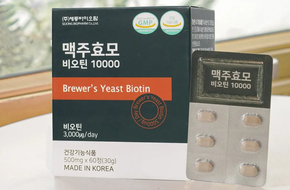 biotin men bia khô chính hãng Sejong Biopharm